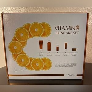 LAIKOU Vitamin C Skincare Set 5-Piece | Brightening Facial Care | New